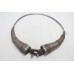 Tribal Necklace Hasli Old Silver Ethnic Antique Vintage Traditional Tribal C519